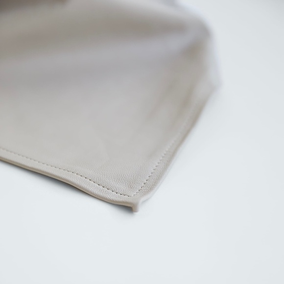 Zara Leather Bandanna. New With Tags! - Picture 4 of 4